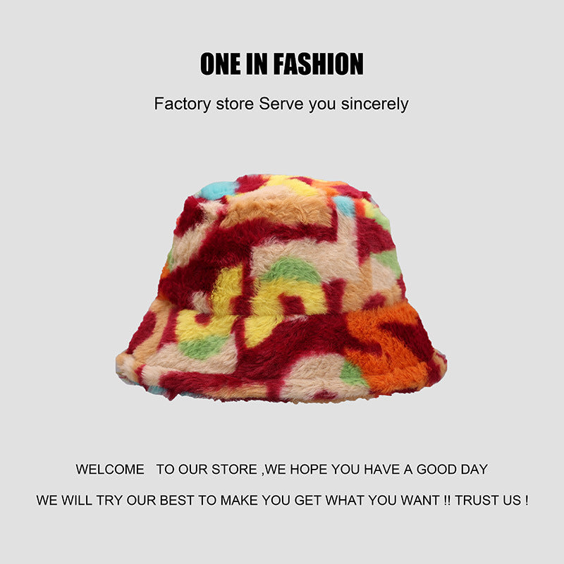 Sombrero De Pescador De Felpa Con Estampado De Leopardo Tie-dye al por mayor